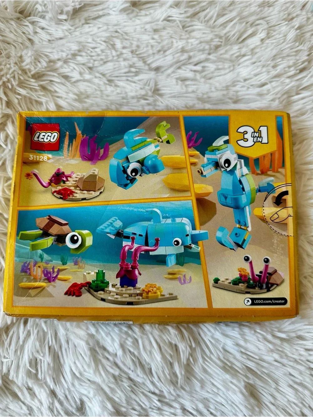 Lego creator dolphin